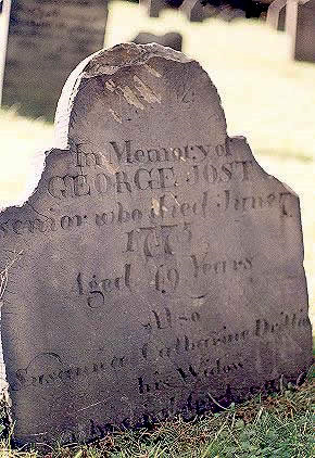 gravestone of George Jost