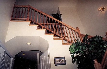 Stairs going up!